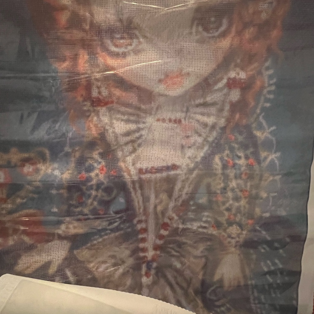 Artistic Doll Print Tapestry diamond art panting. 25 a.